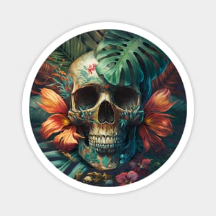 Dead island Tropical Skull Magnet